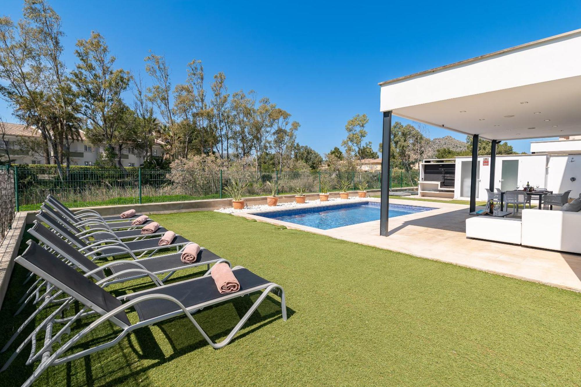 Beach Villa Mel Alcúdia Exterior foto