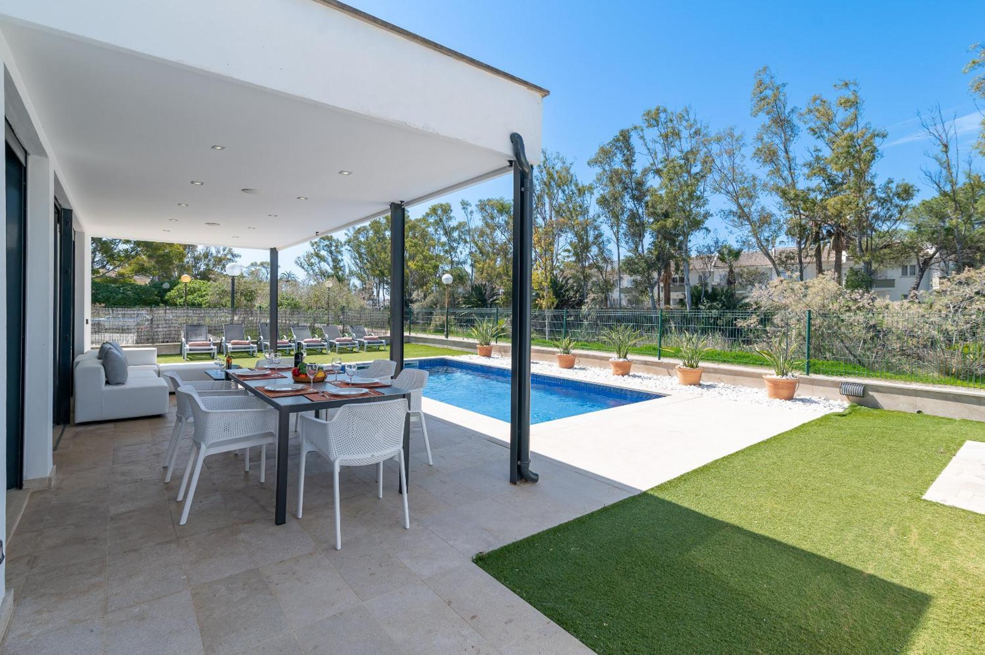Beach Villa Mel Alcúdia Exterior foto