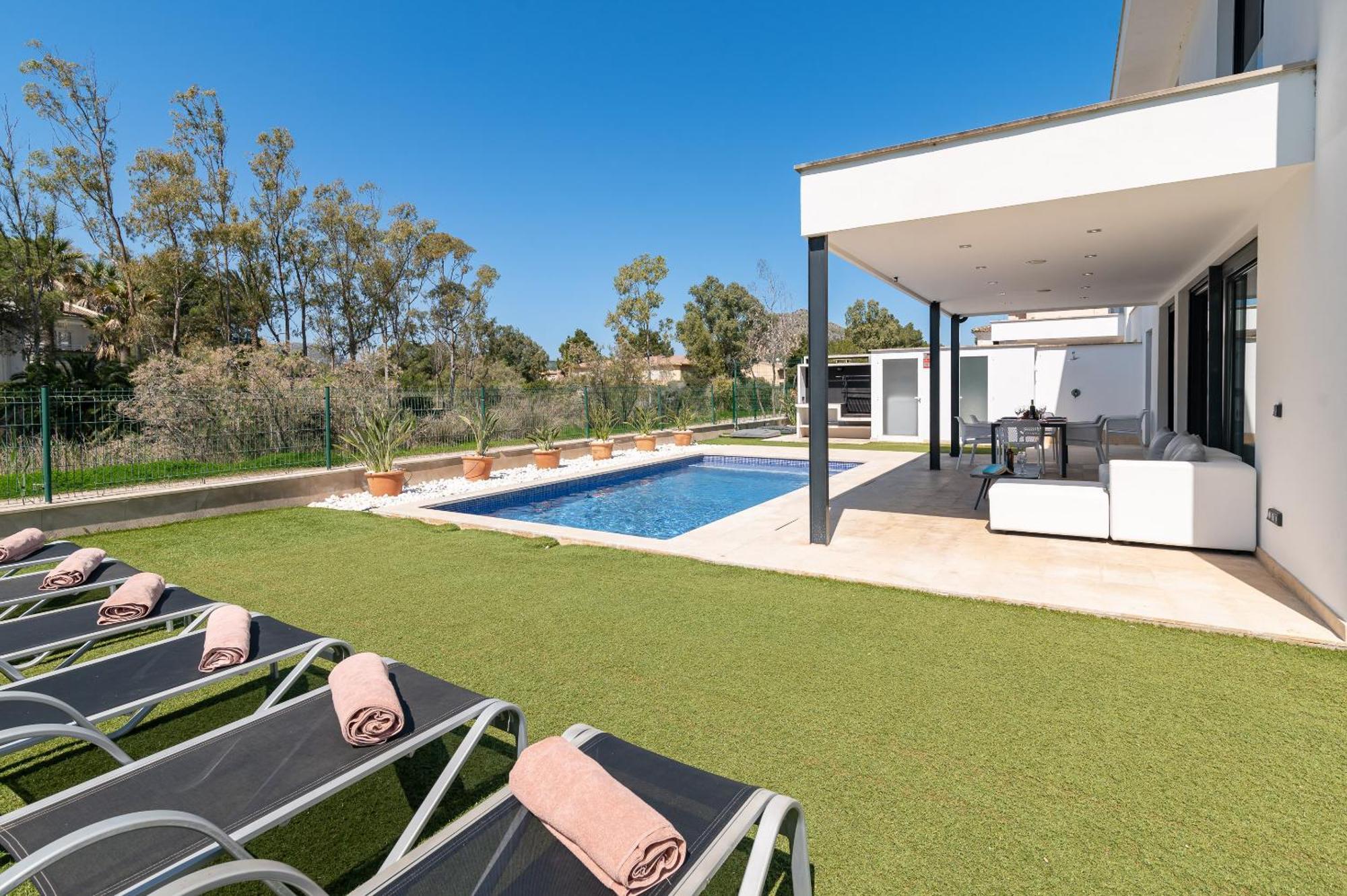 Beach Villa Mel Alcúdia Exterior foto