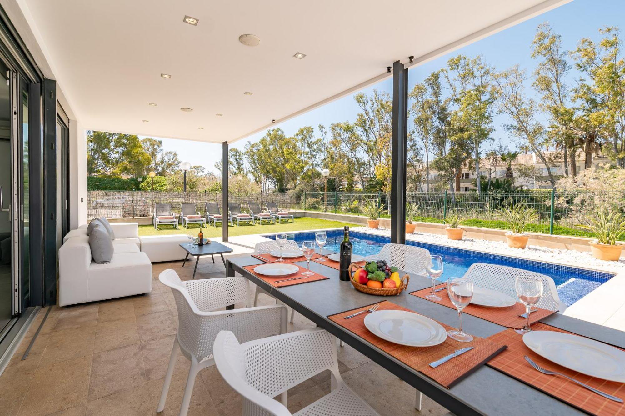 Beach Villa Mel Alcúdia Exterior foto
