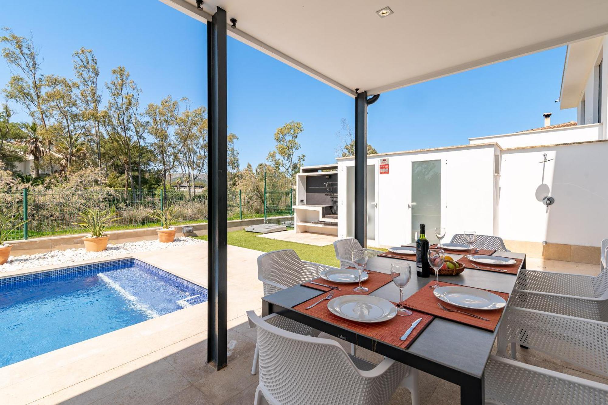 Beach Villa Mel Alcúdia Exterior foto